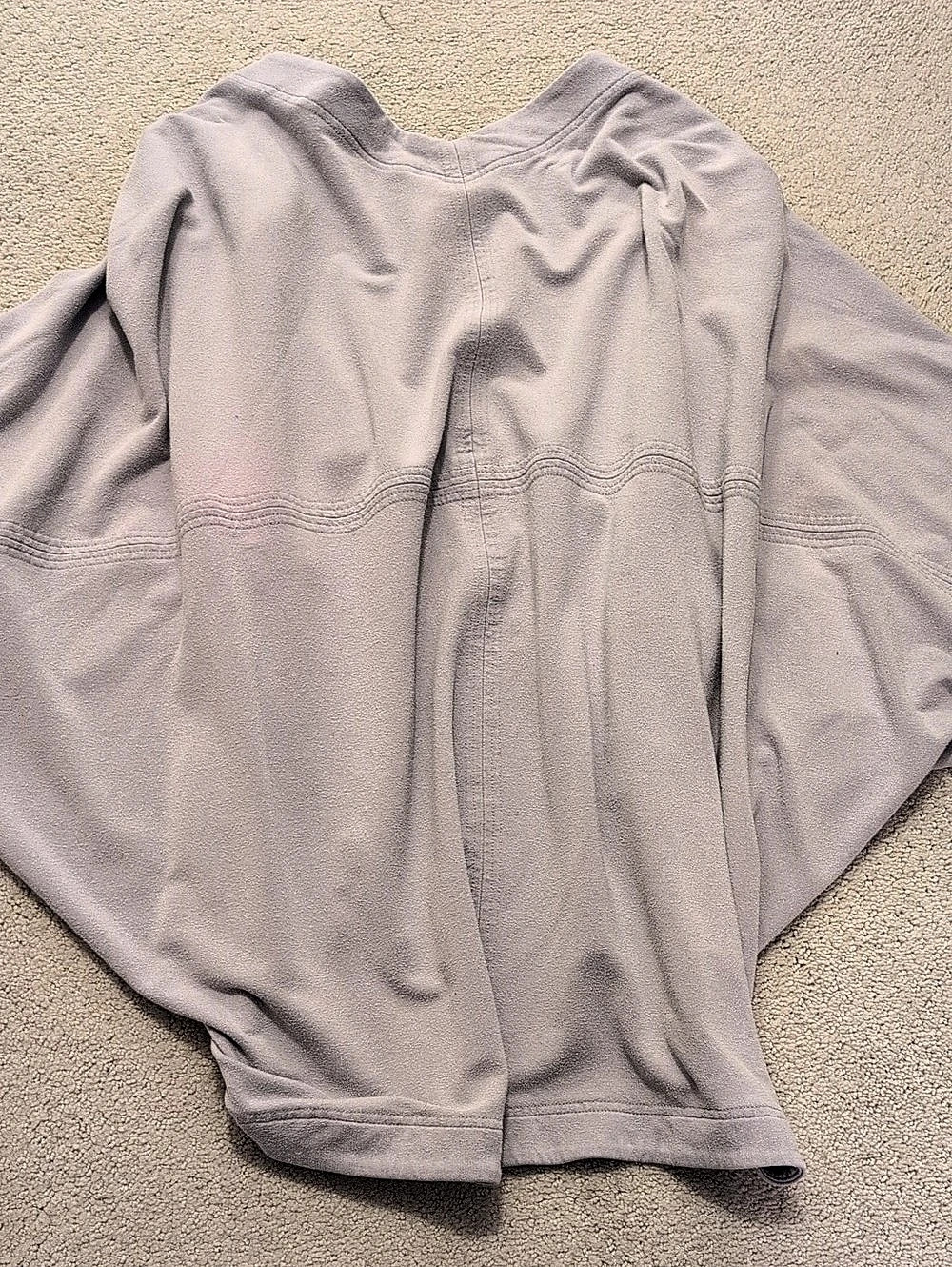 Athleta Wrap Women's Small 3/4 Sleeve Top Light Purple